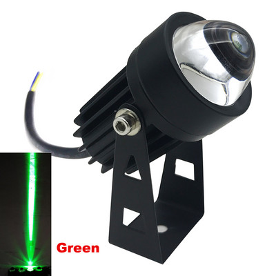 Lauko LED prožektorius, atsparus vandeniui IP65 sieninio apiplovimo lempa siauro spindulio kampo prožektorius 3W RGB taškinis tolimojo atstumo 220v