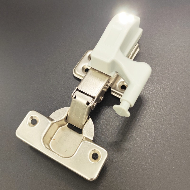 10X Συμπεριλαμβανομένης μπαταρίας LED μεντεσέ ντουλαπιού με αισθητήρα νυχτερινού φωτός για δωμάτιο κουζίνας Υπνοδωμάτιο Ντουλάπα ντουλάπι φωτιστικό πόρτας