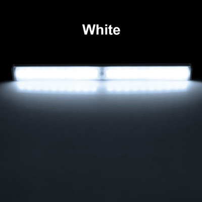 Judesio jutiklio spintelės apšvietimas USB įkraunamas LED šviestuvas Bar Sieninė lempa Namų virtuvei Miegamojo Spinta Spinta Naktinis apšvietimas