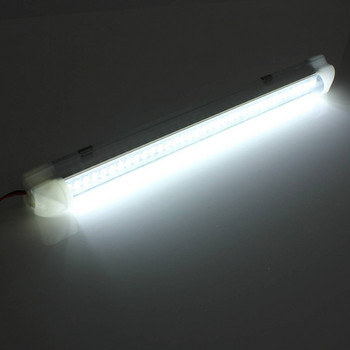 35cm 5W автомобилни LED светлинни ленти 12V лампи за шкафове Интериор на автомобила Работна лампа Тръба с превключвател Ван Камион Камион Кемпер Лодка Таванно осветление