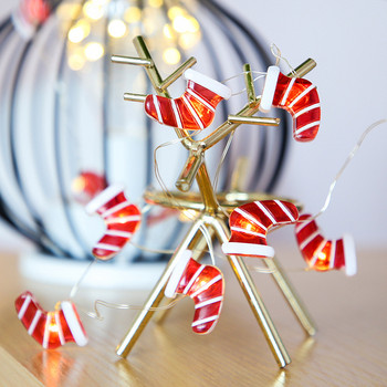 Χριστουγεννιάτικα φανταχτερά φώτα από χάλκινο σύρμα Fairy String Φωτάκια γιρλάντα Χριστουγεννιάτικο δέντρο στολίδι Γιορτινό φωτιστικό Navidad Διακόσμηση γάμου
