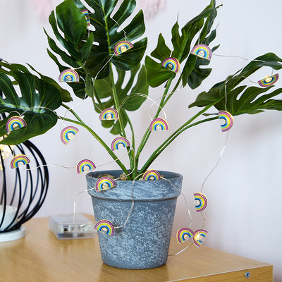 Božićna raskošna svjetla od bakrene žice Svjetla vilenih vijenca Ukras za božićno drvce Blagdanska rasvjeta Navidad Dekor Vjenčanje