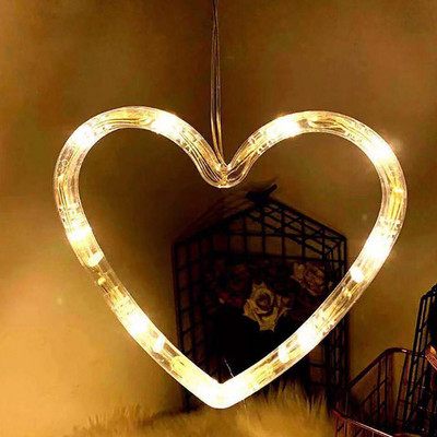 Ziemassvētku rotājumi LED piesūcekņi Gaismas Sniegpārslas Ziemassvētku vecītis Sniegavīrs Mēness feja Kāzu ballītes noformējums Svētku apgaismojums