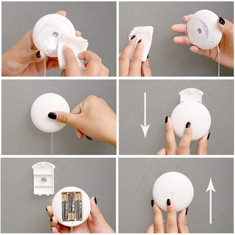 Ziemassvētku rotājumi LED piesūcekņi Gaismas Sniegpārslas Ziemassvētku vecītis Sniegavīrs Mēness feja Kāzu ballītes noformējums Svētku apgaismojums