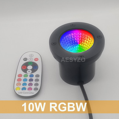 Kraštovaizdžio apšvietimas 12V 220V RGB šiltai baltas LED vidinio apšvietimo spalvas keičiantis lauko prožektorius, skirtas sodo denio medžių tako laiptams