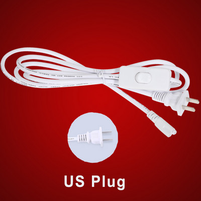 ASV ES slēdža kabelis T5 T8 LED cauruļu lampas savienotājs 3 kontakti 30 CM 50 CM 180 CM Trīsfāzu divgalu savienošana