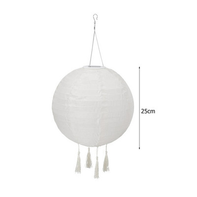 1-2 vnt saulės žibintų lempos lauko vandeniui atsparus nailoninis kabantis žibintas, tradicinis kinų ornamentas restorano festivalio dekoravimui