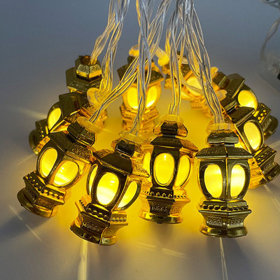 20/10 leds Bliskoistočni arapski muslimanski festival ramazanske svjetiljke Željezna LED svjetiljka za kućnu dekoraciju za događaj Eid al-Fitr