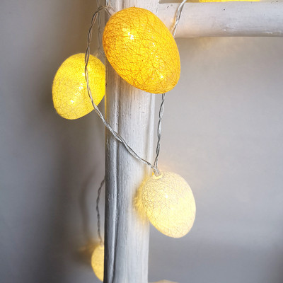 1,5 m Lieldienu LED zaķa olu čaumalas cāļa truša gaisma Lieldienu pasaka Gaismas stīgas Kāzu Jaungada brīvdienu ballītes noformējums