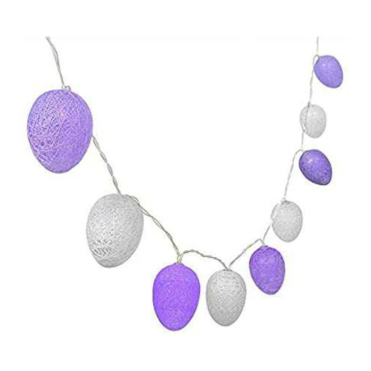 1,5 m Lieldienu LED zaķa olu čaumalas cāļa truša gaisma Lieldienu pasaka Gaismas stīgas Kāzu Jaungada brīvdienu ballītes noformējums