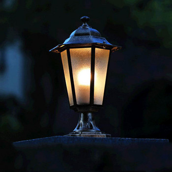 Водоустойчив стълб Ландшафтно осветление Стигма Осветителни тела за външни стълбове Двор Вила Колона Светлини Инженерен парк Глава