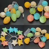 Egg Chick Garland Light Chain LED String φωτιστικό Νεράιδα Κήπος Γάμος Χριστουγεννιάτικο Παιδικό Υπνοδωμάτιο Σαλόνι Πασχαλινό πάρτι Διακοσμήσεις