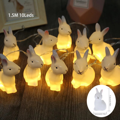 Egg Chick Garland Light Chain LED String φωτιστικό Νεράιδα Κήπος Γάμος Χριστουγεννιάτικο Παιδικό Υπνοδωμάτιο Σαλόνι Πασχαλινό πάρτι Διακοσμήσεις