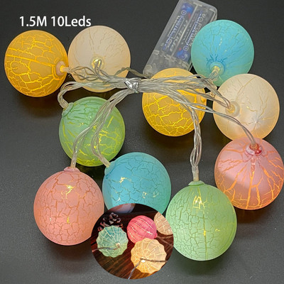 Egg Chick Garland Light Chain LED String φωτιστικό Νεράιδα Κήπος Γάμος Χριστουγεννιάτικο Παιδικό Υπνοδωμάτιο Σαλόνι Πασχαλινό πάρτι Διακοσμήσεις