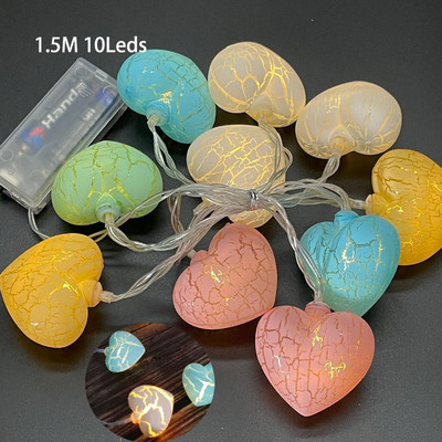 Egg Chick Garland Light Chain LED String φωτιστικό Νεράιδα Κήπος Γάμος Χριστουγεννιάτικο Παιδικό Υπνοδωμάτιο Σαλόνι Πασχαλινό πάρτι Διακοσμήσεις