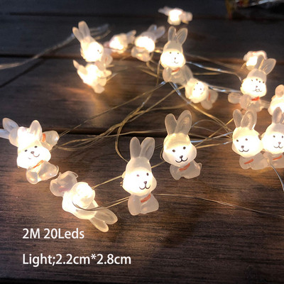 Egg Chick Garland Light Chain LED String φωτιστικό Νεράιδα Κήπος Γάμος Χριστουγεννιάτικο Παιδικό Υπνοδωμάτιο Σαλόνι Πασχαλινό πάρτι Διακοσμήσεις
