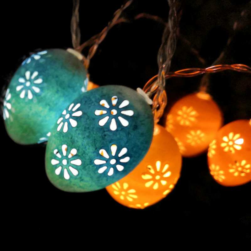 Egg Chick Garland Light Chain LED String φωτιστικό Νεράιδα Κήπος Γάμος Χριστουγεννιάτικο Παιδικό Υπνοδωμάτιο Σαλόνι Πασχαλινό πάρτι Διακοσμήσεις
