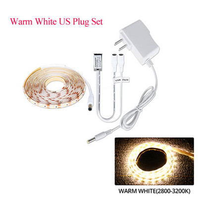 Intelligens szekrény alatti Éjszakai lámpa Konyhai lámpa mozgásérzékelővel, ajtóvezérlő LED-es fénycsík 12V hálószoba gardrób szekrény világítás