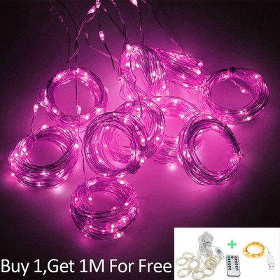 3M USB LED Κουρτίνες Festoon Led Fairy Light Γιρλάντες Χριστουγεννιάτικα Φωτάκια Διακόσμηση γάμου Φωτάκια χορδών Πρωτοχρονιάτικη γιρλάντα