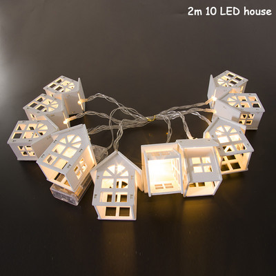 Kalėdų LED lempučių stygos Kalėdų Senelis Snaigės Sniego senelis Kalėdų eglutė Fėjos Žibintai Girliandos Kalėdinės dekoracijos namams Navidad