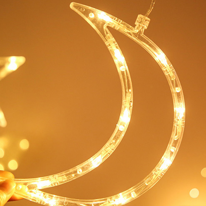 Ghirlandă Cortina LED Zâne Crăciun Nunta Sărbători Fereastră Decor