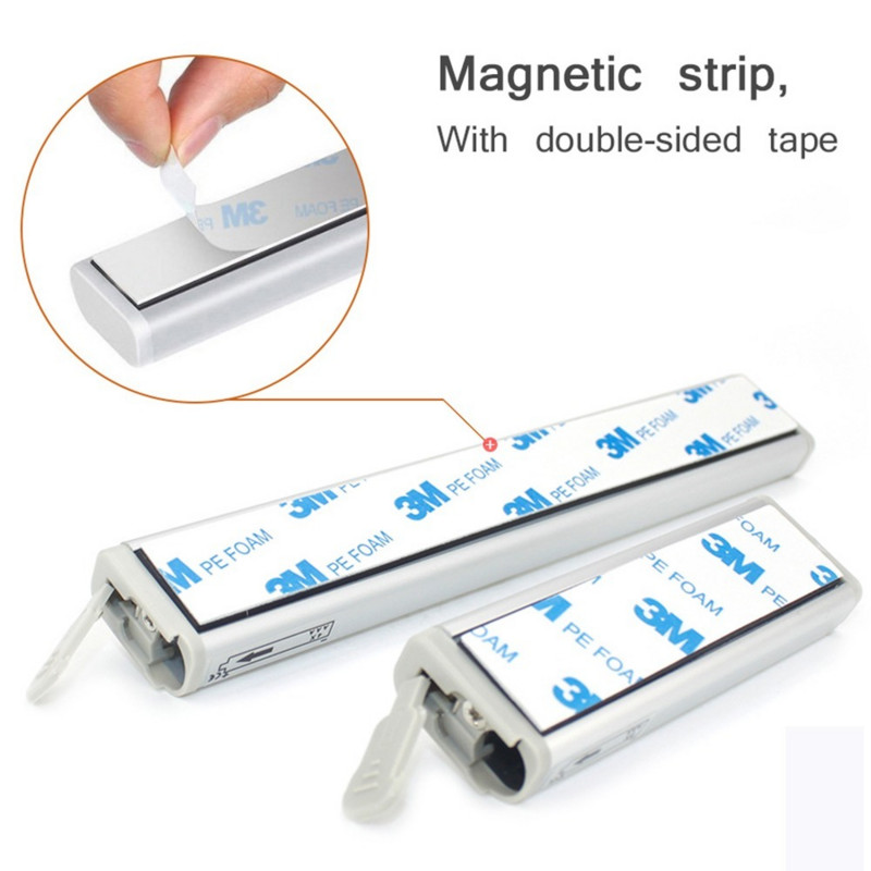 6 10 LED svjetlo ispod ormarića PIR senzor pokreta Noćna lampa na baterije za spavaću sobu Kuhinja Ormar WC Ormar Zidna LED