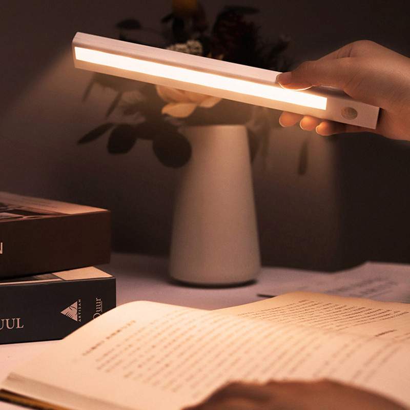 Φωτιστικό ντουλάπας LED PIR Αισθητήρας κίνησης κάτω από φώτα ντουλαπιού Λειτουργεί με μπαταρία για ντουλάπα υπνοδωματίου Ντουλάπα σκάλες Φωτιστικό τοίχου