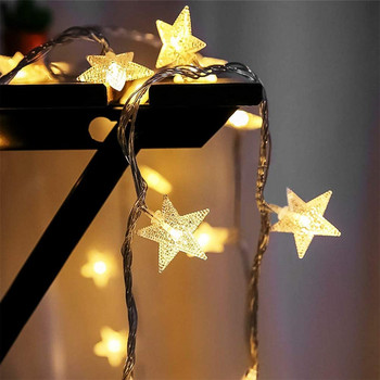 10m Λειτουργία μπαταρίας Star String Lights LED Fairy Light Χριστουγεννιάτικο πάρτι Γαμήλιο σπίτι Διακόσμηση εξωτερικού χώρου Αίθριος Λαμπτήρες Twinkle