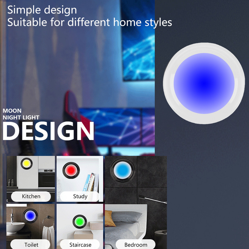 LED spintos spintelė naktinė lempa, veikianti su baterijomis 1W spinta po spintele, šviestuvai Nuotolinio valdymo pultas, reguliuojamas namų miegamojo virtuvėje