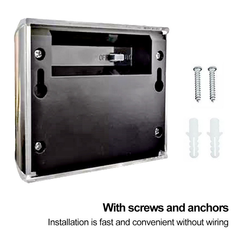 2db LED LED napelemes kültéri fali lámpa kerti világítás kültéri folyosó lépcsőház erkély dekoratív világítás