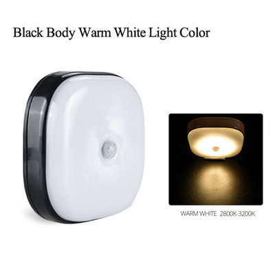 10 LED gaismas akumulators gaismeklis Auto PIR kustības sensors bezvadu sienas lampas skapis virtuve guļamistaba kāpņu skapis skapis apgaismojums