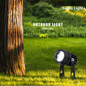 Beam Light Led távirányítós spotlámpa 1W 3W spotlámpa fali alátét színes világítás reflektor vízálló kültéri 220V fekvő lámpa