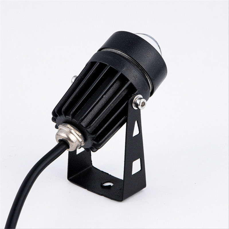 Beam Light Led távirányítós spotlámpa 1W 3W spotlámpa fali alátét színes világítás reflektor vízálló kültéri 220V fekvő lámpa