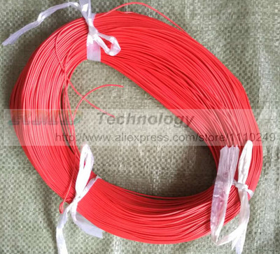 5-метров супер гъвкав проводник с PVC изолация 22AWG Електрически кабел, LED кабел, DIY Connect 7 цвята по избор