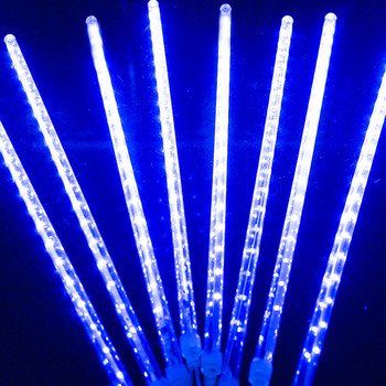 Αδιάβροχο φως που πέφτει κορδόνι 30CM 50CM DC12V LED Meteor Ντους Φώτα βροχής Χριστουγεννιάτικα Φωτάκια Εξωτερικής Διακόσμησης Γάμου