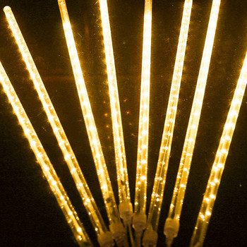 Αδιάβροχο φως που πέφτει κορδόνι 30CM 50CM DC12V LED Meteor Ντους Φώτα βροχής Χριστουγεννιάτικα Φωτάκια Εξωτερικής Διακόσμησης Γάμου