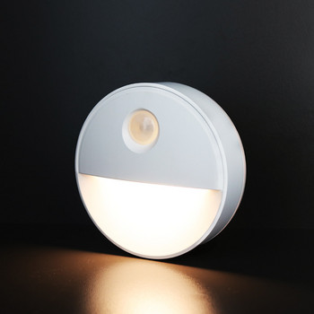 Осветление на шкафа Безжично led Кухненско осветление Захранва се с батерии Под мебелите Нощна лампа залез Стенна лампа Спален шкаф Гардероб