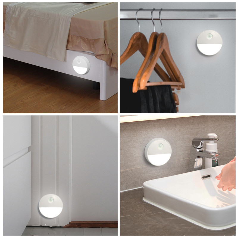 Szekrény lámpa Vezeték nélküli led konyhai lámpa Elemes a bútor alatt Sunset éjszakai lámpa Fali lámpa Hálószoba szekrény szekrény