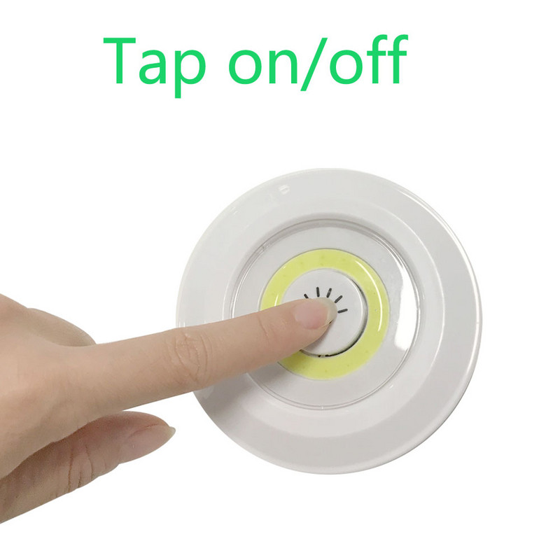 Szabályozható LED-es szekrény alatti lámpa távirányítóval Tapadós érintésérzékeny lámpa szekrényekhez Ruhásszekrény Fürdőszoba Szekrények Éjszakai lámpa