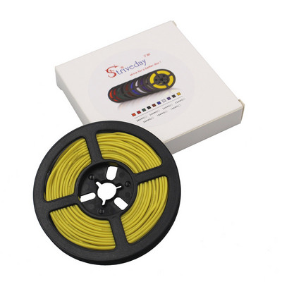 20 metara/rola 65.6ft 30 AWG Fleksibilna silikonska žica RC kabel 11/0.08TS Vanjski promjer 1.2mm s 10 boja za odabir
