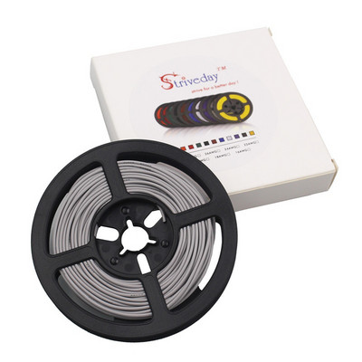 20 metara/rola 65.6ft 30 AWG Fleksibilna silikonska žica RC kabel 11/0.08TS Vanjski promjer 1.2mm s 10 boja za odabir