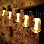 LED solarna žičana svjetla Božićni ukras Žarulja IP65 Vodootporna svjetiljka za terasu Blagdanski vijenac za vanjski vrtni namještaj