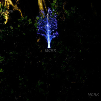 Слънчеви LED медузи Светлини Външен градински декор Светлина за морава Тръстика Глухарче Водоустойчива Патио Двор Пътека Декор Соларна лампа за цветя