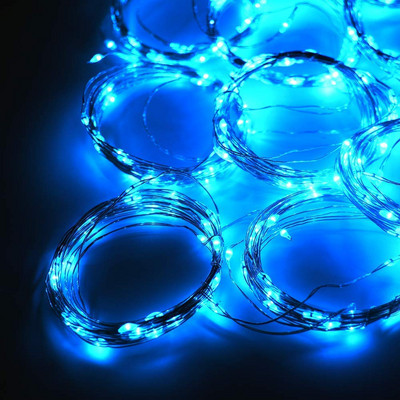 Vrtna solarna led svjetiljka za vanjske 3*3 vodootporne svjetiljke za zavjese Solarni panel Garland od bakrene žice Vrtna dekoracija za vanjske svjetiljke