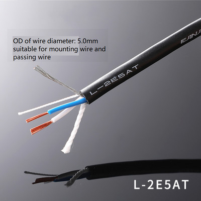 1m 1/2/4 jezgreni audio kabel od čistog bakra L-2B2AT/2T2S/4E6S/4E6/2E5AT/GS-6/DA202 XLR zvučnik mikrofon audio signalni kabel
