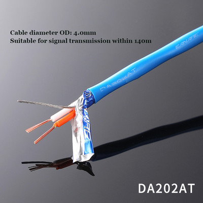 1m 1/2/4 jezgreni audio kabel od čistog bakra L-2B2AT/2T2S/4E6S/4E6/2E5AT/GS-6/DA202 XLR zvučnik mikrofon audio signalni kabel