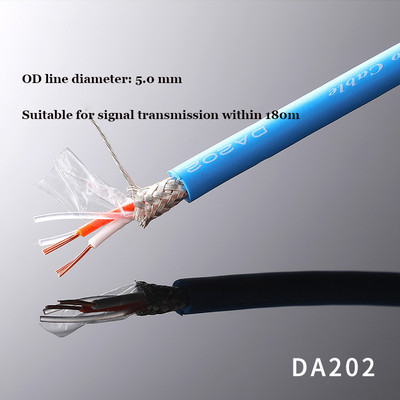 1m 1/2/4 jezgreni audio kabel od čistog bakra L-2B2AT/2T2S/4E6S/4E6/2E5AT/GS-6/DA202 XLR zvučnik mikrofon audio signalni kabel