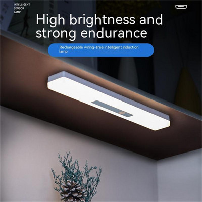 Lumină LED inteligentă Senzor pentru corp uman în 3 culori Lămpi fără fir super larg minimaliste moderne