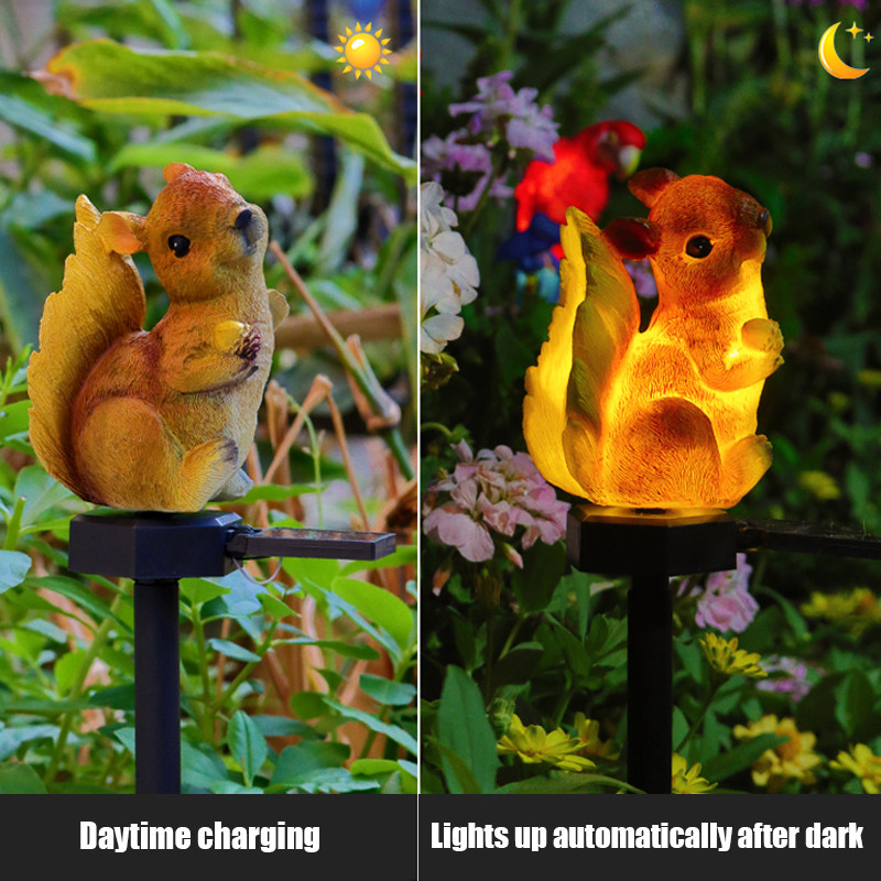 Led napelemes lámpa kültéri vízálló gyepfény bagoly alakú napelemes táj lámpa pavilon villa udvar padló kert dekorációs lámpák