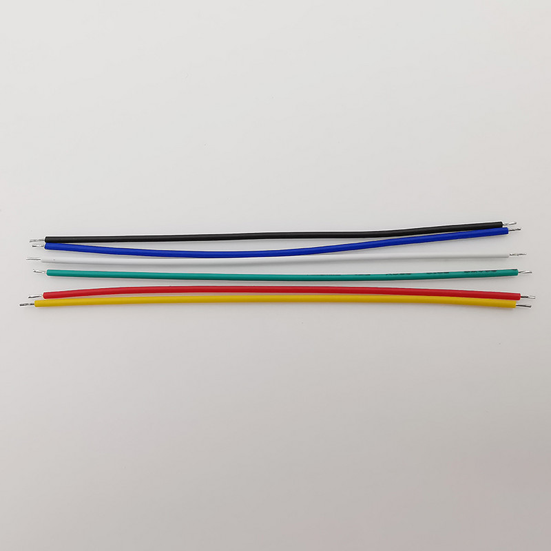 100 tk 15 cm leivaplaadi hüppaja traat, tinaga kaetud kahepealine PCB jootekaabel.